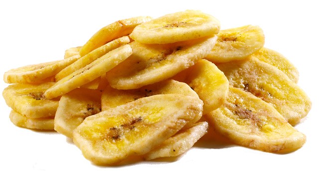 Банан сушеный чипсы